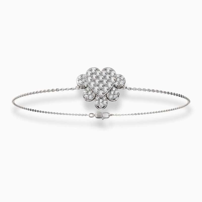 Silver Heart Bracelet